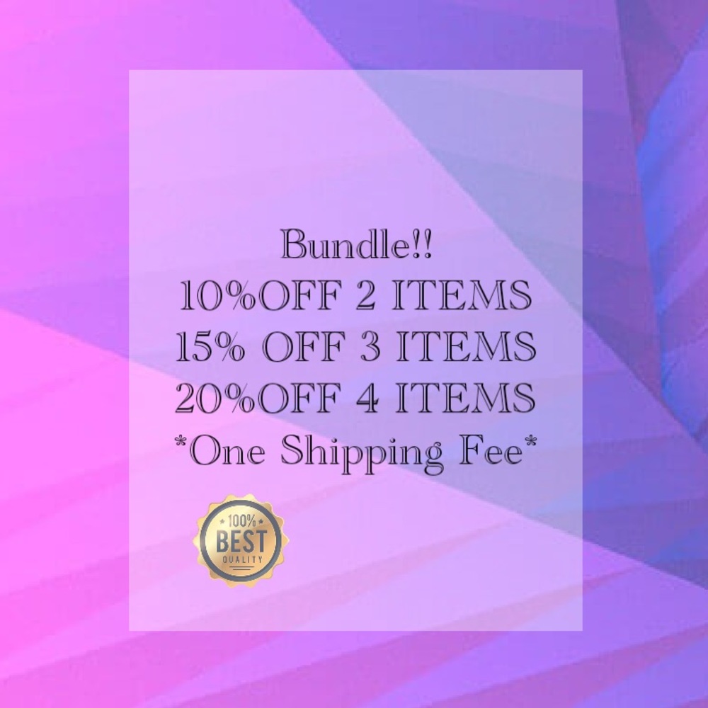 ¡¡Bundle and Save!!
